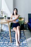 Showing your face is the way to go! With 280,000 followers on Twitter, hairless first-line steamed bun pussy 36D pure desire girl [rabbit brownie] privately filmed, Lily exposed various types of training and sex