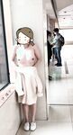 顔を見せることが最善策です！人々は見た目が清らかで、肌が白く、無毛で美しく、女の子を露出するのが大好きであるべきではありません[Yiliwen]を購読して、街頭のスーパーマーケットやショッピングモールでさまざまな人々の前で自分自身を露出させてください。