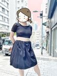 顔を見せることが最善策です！人々は見た目が清らかで、肌が白く、無毛で美しく、女の子を露出するのが大好きであるべきではありません[Yiliwen]を購読して、街頭のスーパーマーケットやショッピングモールでさまざまな人々の前で自分自身を露出させてください。