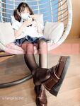 卡哇伊清純系蘿莉女奴【玉寶澀澀】私拍，水手服彼女飼育各種制服3P自慰逼粉奶大人形小母狗