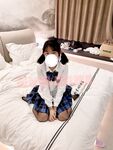 卡哇伊清純系蘿莉女奴【玉寶澀澀】私拍，水手服彼女飼育各種制服3P自慰逼粉奶大人形小母狗