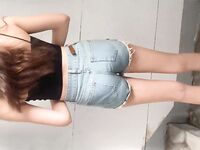 Dewi kolej yang paling sempurna! Tuan itu membayar harga yang tinggi untuk dewi mengambil gambar, dan semasa dia berbaring di perutnya, dia tersentak ke belakang sempurna! 9 mata untuk ketampanan super dan 10 mata untuk kemanisan.