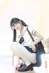 Rare appearance of [Girl Order] Super VIP06 Double ponytail girl bound with tape and vibrator trained! Super large scale, super white tiger pussy and cute loli! Photography: Playing with a vibrator when wet~screaming and screaming