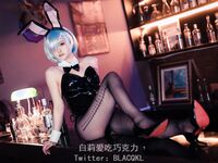 ไป๋ลี่ชอบช็อกโกแลต-NO.002 Rem Bunny Girl