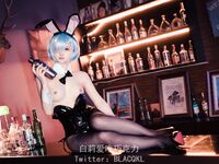 ไป๋ลี่ชอบช็อกโกแลต-NO.002 Rem Bunny Girl