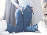 Rinajiao-NO.039 Selfie mặc quần jean 