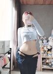 Rinajiao-NO.039 Selfie mặc quần jean 