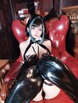 日奈娇- NO.049 万圣恶魔皮衣