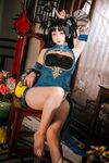 Hinajiao-NO.075 Azur Lane Sườn xám hợp thời trang 