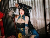 Hinajiao-NO.075 Azur Lane Sườn xám hợp thời trang 