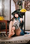 Hinajiao-NO.075 Azur Lane Sườn xám hợp thời trang 