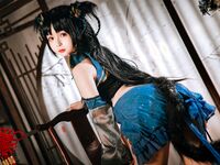 Hinajiao-NO.075 Azur Lane Sườn xám hợp thời trang 