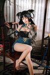 Hinajiao-NO.075 Azur Lane Sườn xám hợp thời trang 