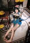 Hinajiao-NO.075 Azur Lane Sườn xám hợp thời trang 