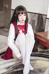Hinajiao-NO.038 JK girl red dress 
