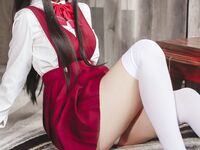Hinajiao-NO.038 JK girl red dress 