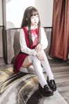 Hinajiao-NO.038 JK girl red dress 