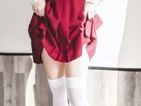 Hinajiao-NO.038 JK girl red dress 
