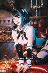 Rinajiao-NO.055 แจ็กเก็ตหนังปีศาจฮาโลวีน