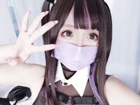 Rinajiao-NO.046 ถ่ายภาพตัวเองโดยพยาบาลสวมหน้ากาก 