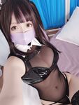 Rinajiao-NO.046 ถ่ายภาพตัวเองโดยพยาบาลสวมหน้ากาก 
