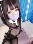 Rinajiao-NO.046 ถ่ายภาพตัวเองโดยพยาบาลสวมหน้ากาก 
