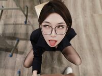 얼굴이 빨개진 Dearie_ 위챗 선생님이 오셨어요