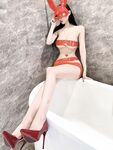 Blushing Dearie_ Koleksi gadis bunny bulatan Weimi