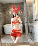 Blushing Dearie_ Koleksi gadis bunny bulatan Weimi