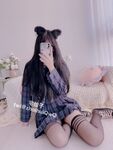 双马尾萌妹子二阶堂(宅绘子) – NO.032 JK校服