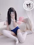 สาวน่ารักผมหางม้าแฝด นิไคโดะ (ซา เอโกะ) – NO.033 ชุดยิมนาสติกคูซุย
