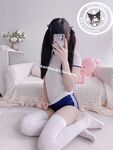 สาวน่ารักผมหางม้าแฝด นิไคโดะ (ซา เอโกะ) – NO.033 ชุดยิมนาสติกคูซุย