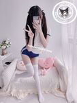 สาวน่ารักผมหางม้าแฝด นิไคโดะ (ซา เอโกะ) – NO.033 ชุดยิมนาสติกคูซุย