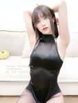 布丁大法 黑色旗袍