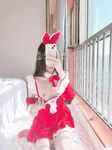 推特27万粉清纯福利姬【小酒酱】圣诞节特辑粉嫩小穴激情内射