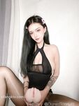Top goddess! 150,000 tagahanga sa Weibo, na may siyam na ulo na karikatura na pigura, napakalaking hitsura [Sister Tietou] pribadong mga larawan at benepisyo, at isang hindi magagapi na pigura na may nakaumbok na harap at likod
