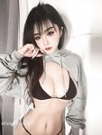 Top goddess! 150,000 tagahanga sa Weibo, na may siyam na ulo na karikatura na pigura, napakalaking hitsura [Sister Tietou] pribadong mga larawan at benepisyo, at isang hindi magagapi na pigura na may nakaumbok na harap at likod