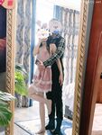 顶级萝莉【姜兔兔】极品馒头鲍各种体位啪啪口交巨乳长腿，骨感又丰满的身材，被各路金主干炮还拍视频，很会撒娇又很骚逼