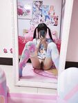 Inosenteng maliit na cutie [Eat Yaoyao] Maputi at malambot na lolita ang katawan, mabilog at cute na pink na puki, sobrang slutty sa murang edad, cute at contrasting