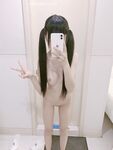 Inosenteng maliit na cutie [Eat Yaoyao] Maputi at malambot na lolita ang katawan, mabilog at cute na pink na puki, sobrang slutty sa murang edad, cute at contrasting