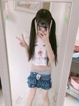 Inosenteng maliit na cutie [Eat Yaoyao] Maputi at malambot na lolita ang katawan, mabilog at cute na pink na puki, sobrang slutty sa murang edad, cute at contrasting