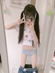 Inosenteng maliit na cutie [Eat Yaoyao] Maputi at malambot na lolita ang katawan, mabilog at cute na pink na puki, sobrang slutty sa murang edad, cute at contrasting
