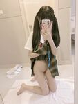 Inosenteng maliit na cutie [Eat Yaoyao] Maputi at malambot na lolita ang katawan, mabilog at cute na pink na puki, sobrang slutty sa murang edad, cute at contrasting