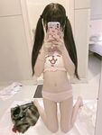 Inosenteng maliit na cutie [Eat Yaoyao] Maputi at malambot na lolita ang katawan, mabilog at cute na pink na puki, sobrang slutty sa murang edad, cute at contrasting