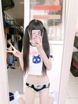 Inosenteng maliit na cutie [Eat Yaoyao] Maputi at malambot na lolita ang katawan, mabilog at cute na pink na puki, sobrang slutty sa murang edad, cute at contrasting