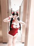 極品呆萌美少女【獃獃醬】超極品身材白虎嫩穴又粉又嫩又緊 誘人小白兔晃動惹人眼 做爸爸的小母狗