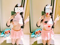 極品呆萌美少女【獃獃醬】超極品身材白虎嫩穴又粉又嫩又緊 誘人小白兔晃動惹人眼 做爸爸的小母狗