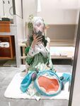 極品呆萌美少女【獃獃醬】超極品身材白虎嫩穴又粉又嫩又緊 誘人小白兔晃動惹人眼 做爸爸的小母狗