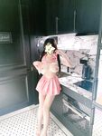 極品呆萌美少女【獃獃醬】超極品身材白虎嫩穴又粉又嫩又緊 誘人小白兔晃動惹人眼 做爸爸的小母狗