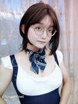 最新2024重磅！新人露臉推特高顏值清純萌新眼鏡TS娘【白小白】私拍，嬌嫩乖巧惹人愛，紫薇打炮宅男直男最愛
